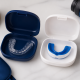 Night Guards Vs. Sports Mouthguards: Why They Are Not Interchangeable 2 Two Distinct Dental Mouthguard Appliances In Protective Cases